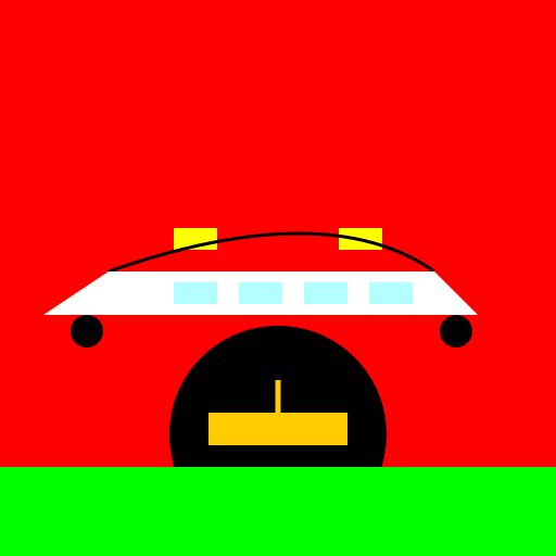 Frecciarossa ETR 500 Train Simulator Logo - DrawGPT