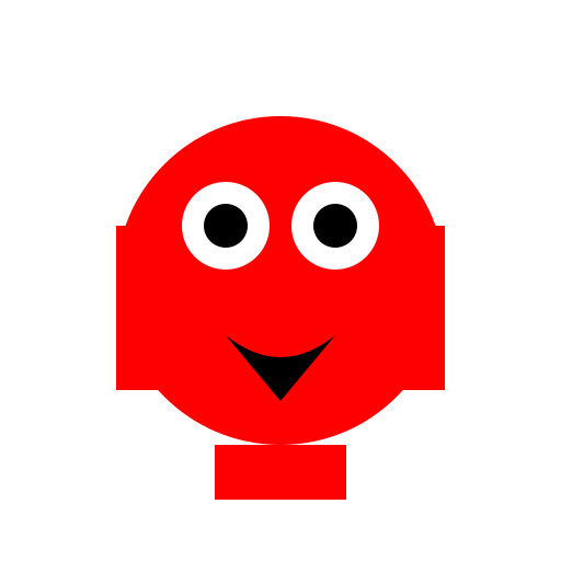 A Red Creature - DrawGPT