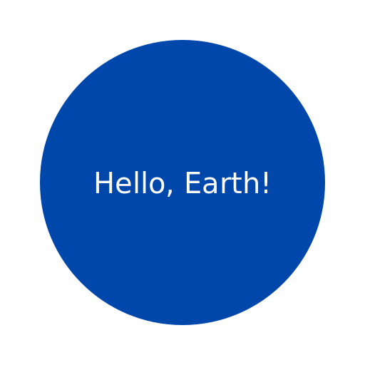 Planet with a Message - DrawGPT