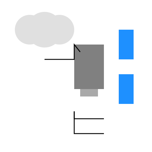 High-level architecture for Microsoft Intune - DrawGPT
