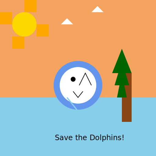 Dolphin Washed Up on the Beach - DrawGPT