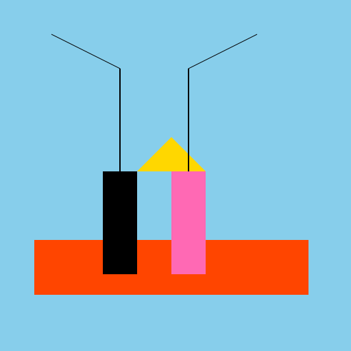 Husband and Wife Fishing on the Columbia River - DrawGPT