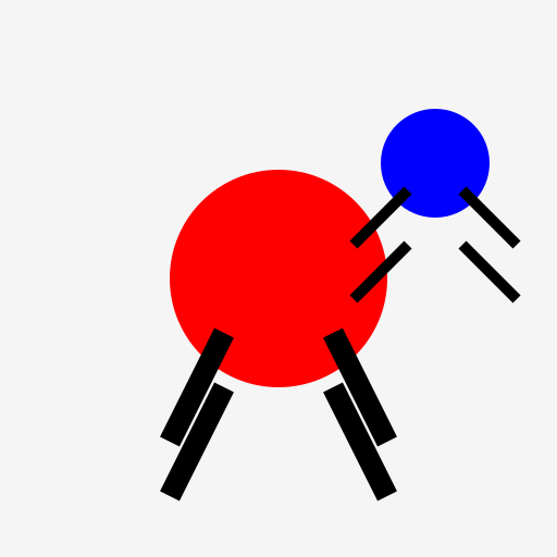 Strongest Bodybuilder vs The Blue Creature - DrawGPT