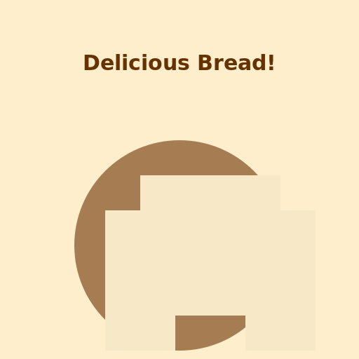 Bread Basket with Four Loaves of Bread - DrawGPT