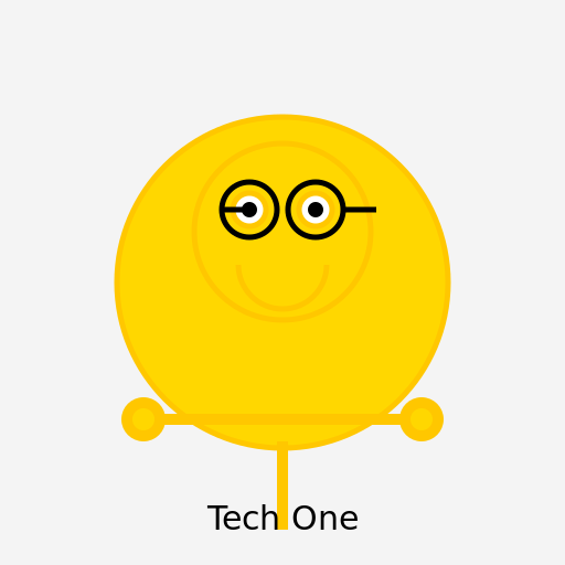 Cartoon Image for Technology One ERP System - DrawGPT