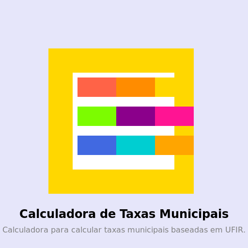 Calculadora de Taxas Municipais Logo - DrawGPT