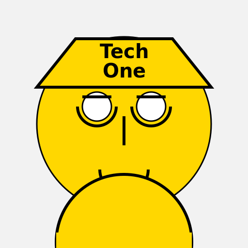 Technology One System Business Process Improvements and Change Management Character - DrawGPT