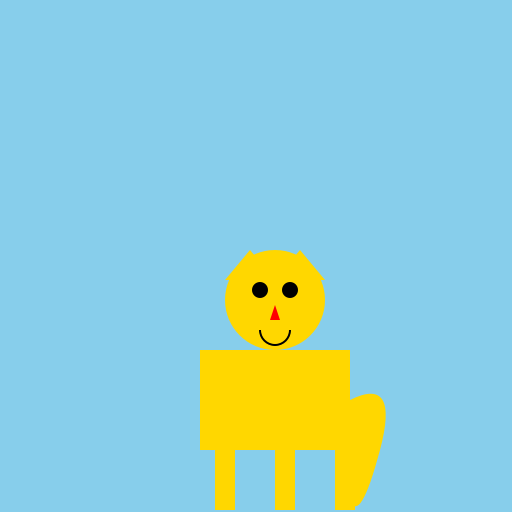 Jumping Cat - DrawGPT