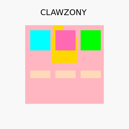 Clawzony - The Colorful Claw Machine - DrawGPT