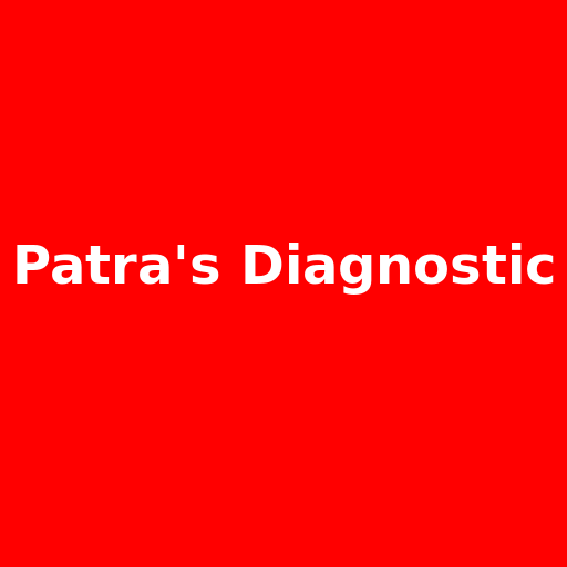 Patra's Diagnostic on a Red Background - DrawGPT