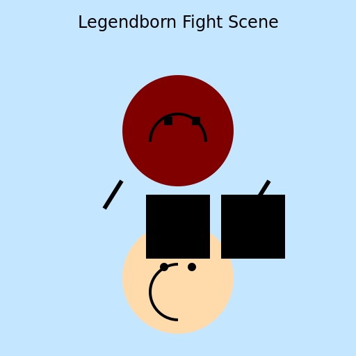 Legendborn Fight Scene - DrawGPT