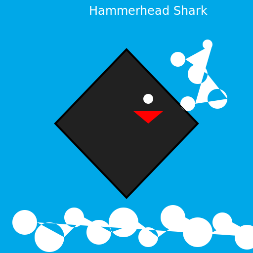 Hammerhead Shark - DrawGPT