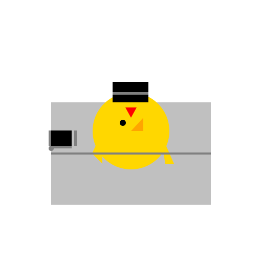 Chicken Engaged in Fencing - DrawGPT