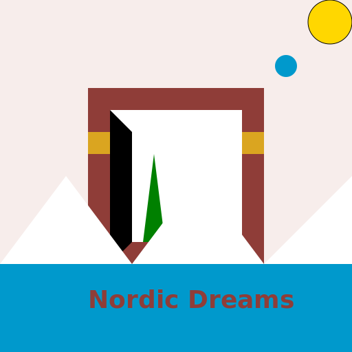 Nordic Dreams Winery Logo - DrawGPT
