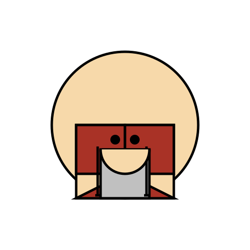 Muscular Man Installing a Tile - DrawGPT