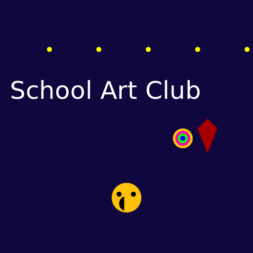 School Art Club Logo - AI Prompt #10121 - DrawGPT
