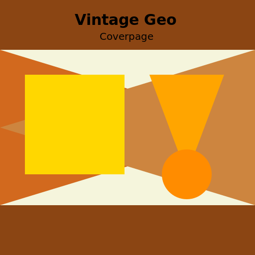 Vintage Geo Coverpage - DrawGPT