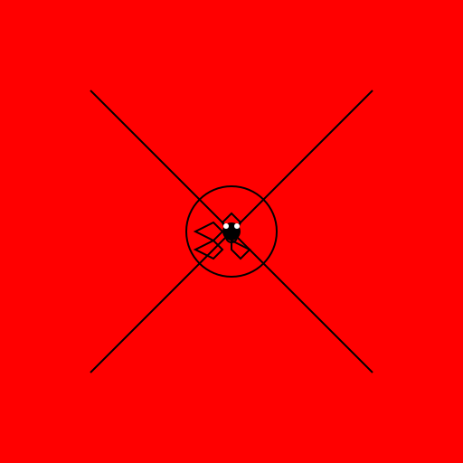 Red Carpet with Spider Web - DrawGPT