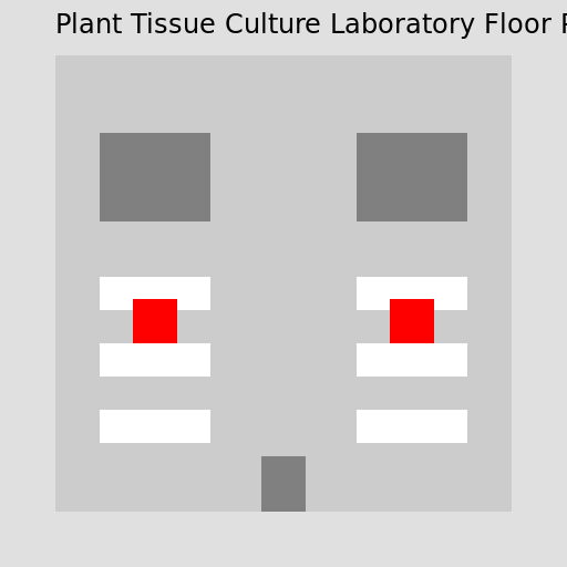 Plant Tissue Culture Laboratory Floor Plan - DrawGPT