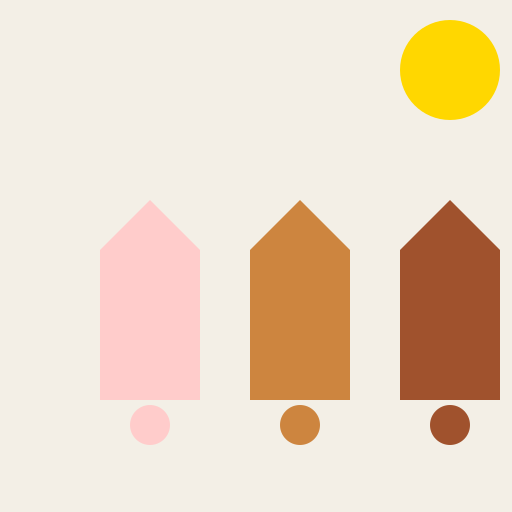 Three Little Pigs Logo - DrawGPT