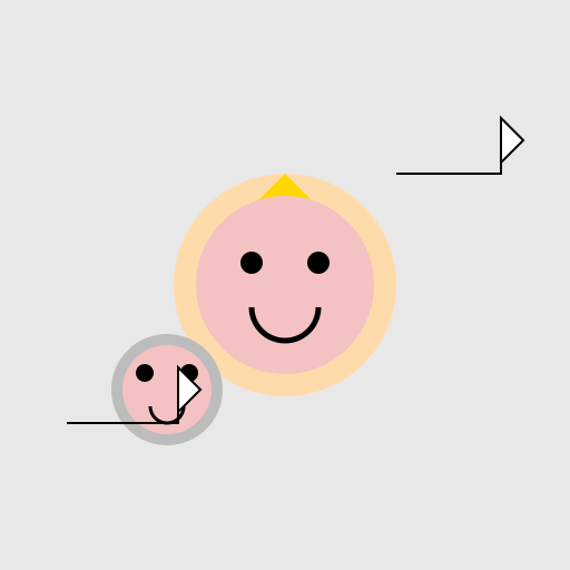 King Talking to a Villager - DrawGPT