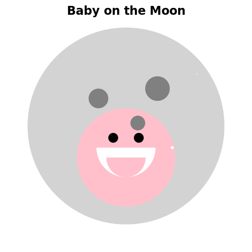 Baby on the Moon - DrawGPT