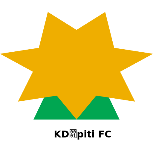 Soccer Club Logo - Kāpiti Island and Kingfisher - DrawGPT