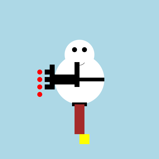 Painter With a Machine Gun - DrawGPT