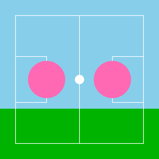 Two Beautiful Girls Playing Football - DrawGPT