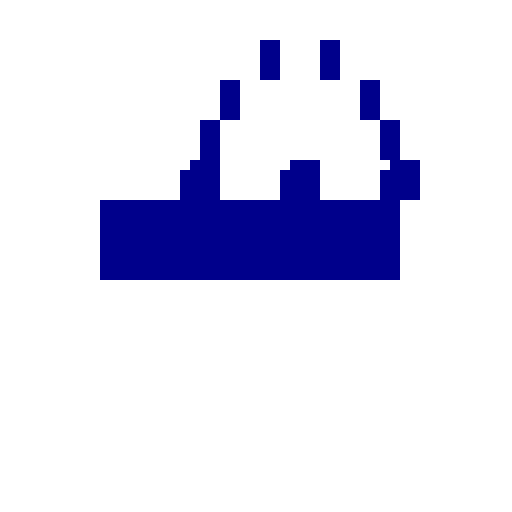 Dark Blue Aeroplane - DrawGPT