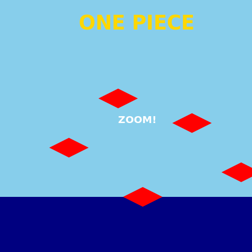 One Piece with planes - DrawGPT