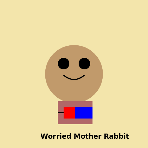 Mother Rabbit's Worries - DrawGPT