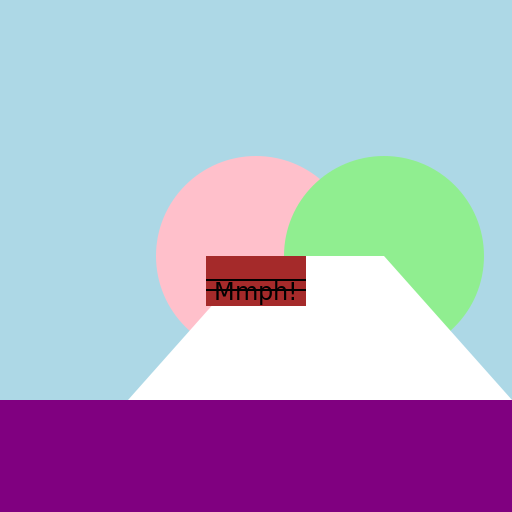 Cute Girl And Cute Boy Blanket Mummification Whilst Struggling, Saying Mmph Under The Tape Gag And Belt Restrained - DrawGPT