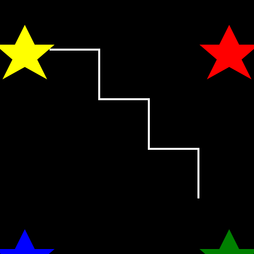 Abstract Steps and Stars - DrawGPT