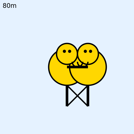 Fit and Handsome Latino Men High-Fiving from 80 Meters Away - DrawGPT