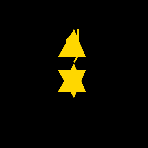Three Star Logo - DrawGPT
