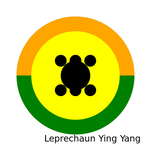 Leprechaun Ying Yang - DrawGPT