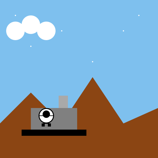 Astronauts on a tank in mountains - DrawGPT