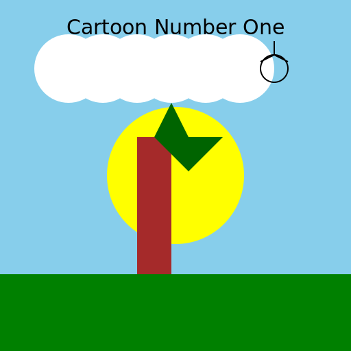 Cartoon Number One - DrawGPT