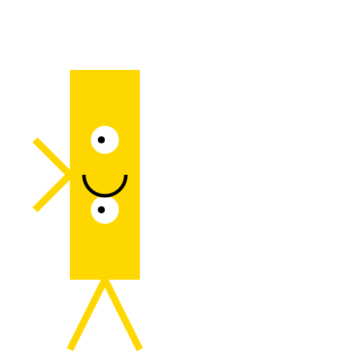 The Letter Q With Eyes And A Mouth And Arms And Legs - DrawGPT