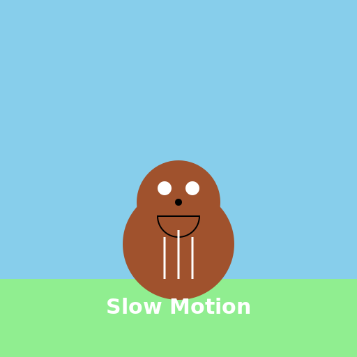 Slow Motion with a Wolf - DrawGPT