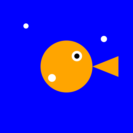 Swimming Fish - DrawGPT
