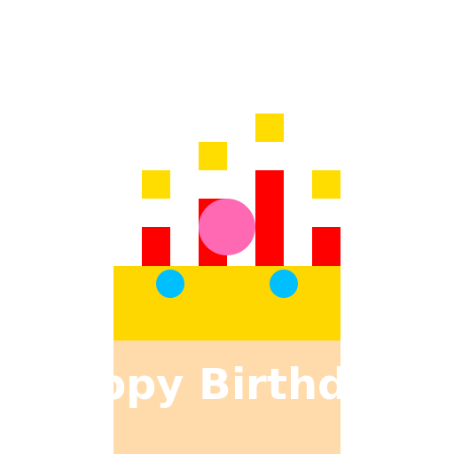 Birthday Cake - DrawGPT