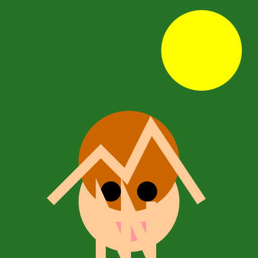 Nude Woman on the Jungle - DrawGPT