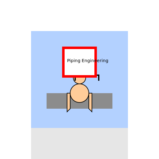 Guy Making Piping Engineering in an Office - DrawGPT
