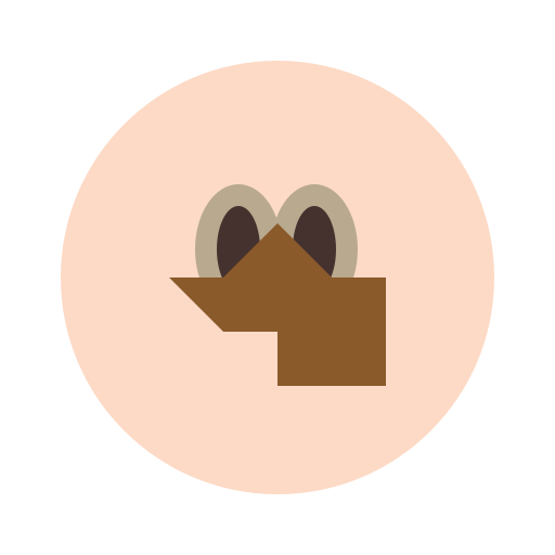 Girl with a round face, brown eyes, and brown hair with a wolfcut and curtain bangs - DrawGPT