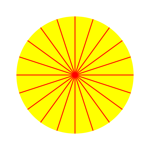 Circle with Spikes Drawing - DrawGPT