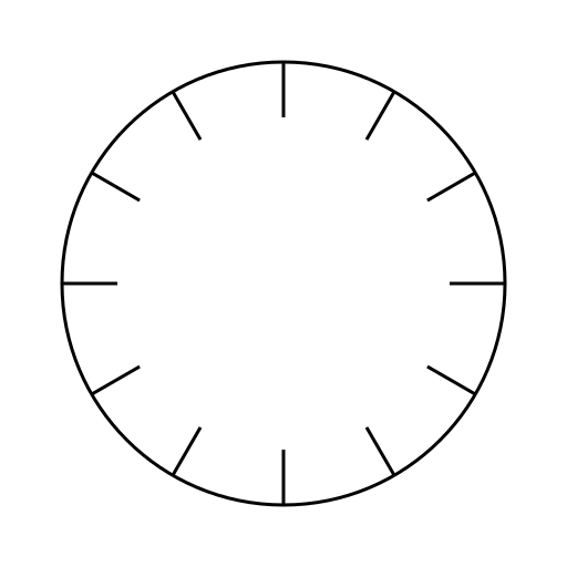 Circle with Wavy Spikes - DrawGPT