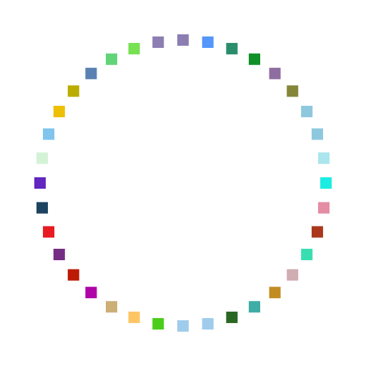 Circle of Random Tiles - DrawGPT