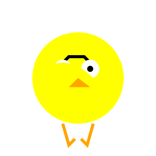 Angry Bird Style Bird - DrawGPT